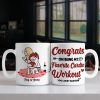 Funny Couple, Congrats On Being My Favorite Cardio Workout, Personalized Coffee Mug, Couple Gift, Gifts For Him, Gifts For Her