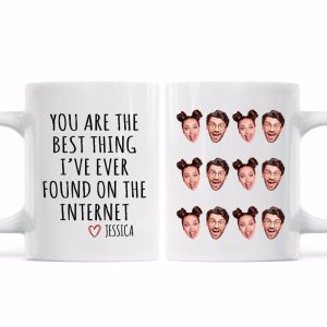Funny Couple Custom Face Photo Personalized Mug