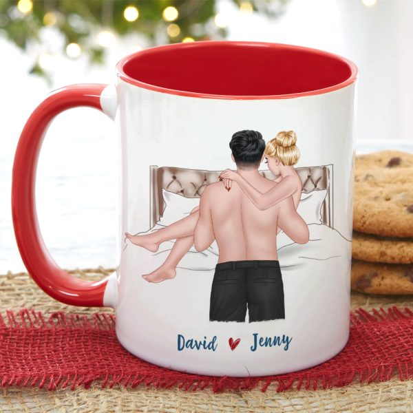 Funny Couple Personalized Mug 04HUHN040323TM Funny Couple Personalized Mug 04HUHN040323TM