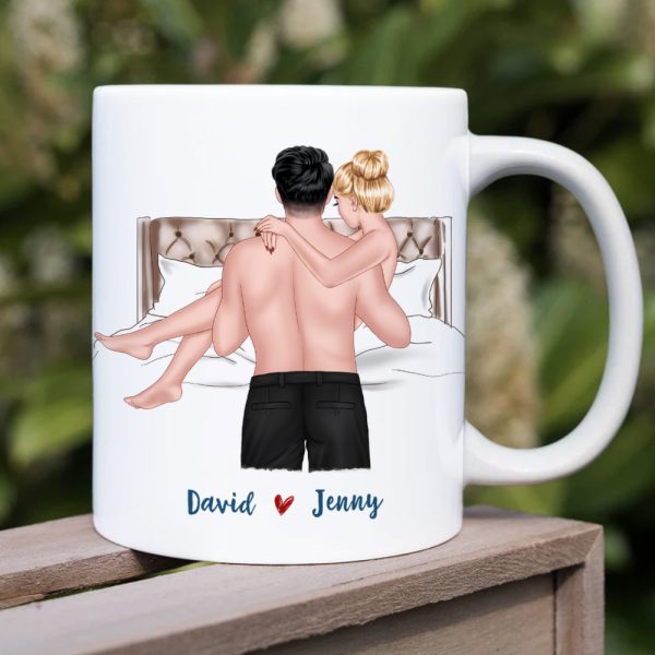Funny Couple Personalized Mug 04HUHN040323TM Funny Couple Personalized Mug 04HUHN040323TM