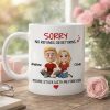 Funny Custom Couple Mug, No Refunds or Returns Stuck With Me Forever Valentine's Gift Funny Custom Couple Mug, No Refunds or Returns Stuck With Me Forever Valentine's Gift