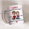 Funny Custom Couple Mug, No Refunds or Returns Stuck With Me Forever Valentine's Gift Funny Custom Couple Mug, No Refunds or Returns Stuck With Me Forever Valentine's Gift
