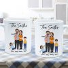 Funny Family Style Dad Mom And Kids Personalized Mug