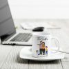 Funny Family Style Dad Mom And Kids Personalized Mug