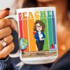 Funny I Became A Teacher For The Money And Fame - Personalized Mug Funny I Became A Teacher For The Money And Fame - Personalized Mug