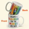 Funny I Became A Teacher For The Money And Fame - Personalized Mug Funny I Became A Teacher For The Money And Fame - Personalized Mug