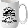 Funny Mamasaurus Coffee Mug Don't Mess With Mamasaurus You'll Get Jurasskicked Dinosaur Design, Gift for Mom from Daughter Son Kids Husband, Birthday Christmas Gift Funny Mamasaurus Coffee Mug Don't Mess With Mamasaurus You'll Get Jurasskicked Dinosaur Design, Gift for Mom from Daughter Son Kids Husband, Birthday Christmas Gift