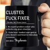 Funny Mug - Cluster F*Ck Fixer - Black Version- Fun Gifts For Coworker, Friends, Boss - Personalized Mug Funny Mug - Cluster F*Ck Fixer - Black Version- Fun Gifts For Coworker, Friends, Boss - Personalized Mug