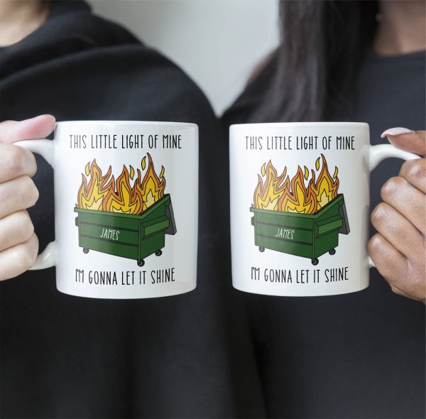 Funny Mug - Dumpster Fire - Fun Gifts For Coworkers, Boss, Friends, Family - Personalized Mug Funny Mug - Dumpster Fire - Fun Gifts For Coworkers, Boss, Friends, Family - Personalized Mug