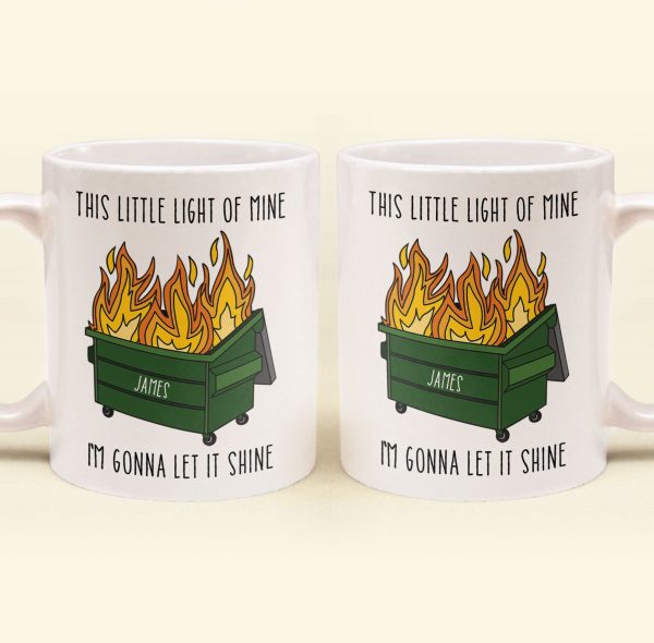 Funny Mug - Dumpster Fire - Fun Gifts For Coworkers, Boss, Friends, Family - Personalized Mug Funny Mug - Dumpster Fire - Fun Gifts For Coworkers, Boss, Friends, Family - Personalized Mug