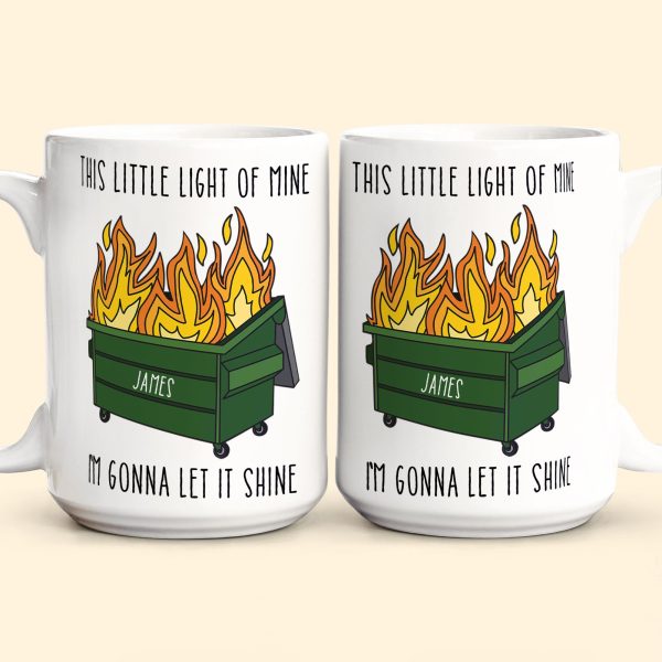 Funny Mug - Dumpster Fire - Fun Gifts For Coworkers, Boss, Friends, Family - Personalized Mug Funny Mug - Dumpster Fire - Fun Gifts For Coworkers, Boss, Friends, Family - Personalized Mug
