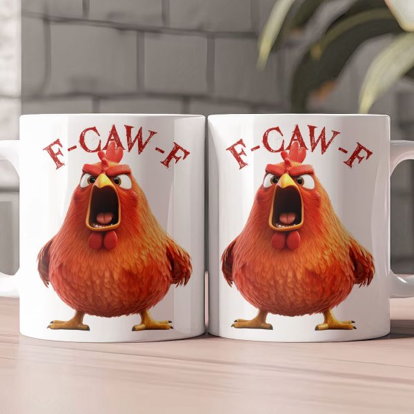 Funny Mug - Humorous Crow F-Caw-F - For Coworkers, Friends - Personalized Mug Funny Mug - Humorous Crow F-Caw-F - For Coworkers, Friends - Personalized Mug