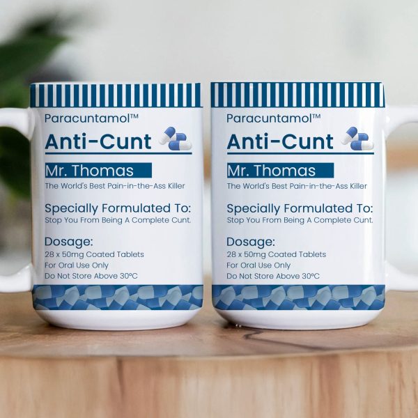 Funny Mug - Pill Prescription - Gifts For Coworkers, Friends, Boss - Personalized Mug Funny Mug - Pill Prescription - Gifts For Coworkers, Friends, Boss - Personalized Mug