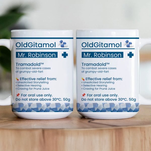 Funny Mug - Retirement Pill Prescription - Gifts For Coworkers, Friends, Boss - Personalized Mug Funny Mug - Retirement Pill Prescription - Gifts For Coworkers, Friends, Boss - Personalized Mug