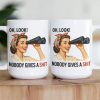 Funny Mug - Sarcastic Retro Housewife Ver 1 - Exchange Gifts, Gag Gifts, White Elephants Gifts - Personalized Mug
