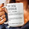 Funny Mug - Sh*T Show Supervisor - Fun Gifts For Coworker, Friends, Boss - Personalized Mug Funny Mug - Sh*T Show Supervisor - Fun Gifts For Coworker, Friends, Boss - Personalized Mug