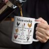 Funny Mug Nice Cocks - Personalized Mug