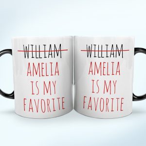 Funny My Favorite Child - Gift For Dad, Mom, Nana, Papa - Personalized Color Changing Mug