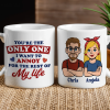 Funny Personalized Ceramic Mug You're The Only One I Want To Annoy Cute Couple Design Sweet Everyday Coffee Gift For Partner Funny Personalized Ceramic Mug You're The Only One I Want To Annoy Cute Couple Design Sweet Everyday Coffee Gift For Partner