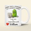 Funny Pickle Office Mug Personalized Gifts For Coworkers 04KIDT211125 Funny Pickle Office Mug Personalized Gifts For Coworkers 04KIDT211125