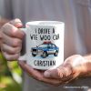 Funny Police Personalized Mug, I Drive a Wee Woo Car Gift With Custom Name Funny Police Personalized Mug, I Drive a Wee Woo Car Gift With Custom Name