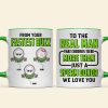Funny Sperm Dad Accent Mug - Personalized Gifts For Dad 02PJTN190525 Funny Sperm Dad Accent Mug - Personalized Gifts For Dad 02PJTN190525