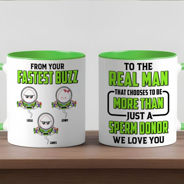 Funny Sperm Dad Accent Mug - Personalized Gifts For Dad 02PJTN190525 Funny Sperm Dad Accent Mug - Personalized Gifts For Dad 02PJTN190525