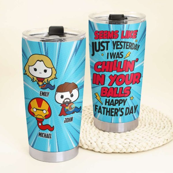 Funny Sperm Happy Day Daddy 05NAHN080523TM Personalized Tumbler Gift Funny Sperm Happy Day Daddy 05NAHN080523TM Personalized Tumbler Gift