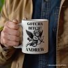 Funny Valentine's Day Cupid Personalized Mug, Vintage Sarcastic Gift With Custom Name Funny Valentine's Day Cupid Personalized Mug, Vintage Sarcastic Gift With Custom Name