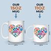 Fur Babies, Full Heart - Dog & Cat Personalized Custom Mug - Mother's Day, Gift For Pet Owners, Pet Lovers Fur Babies, Full Heart - Dog & Cat Personalized Custom Mug - Mother's Day, Gift For Pet Owners, Pet Lovers