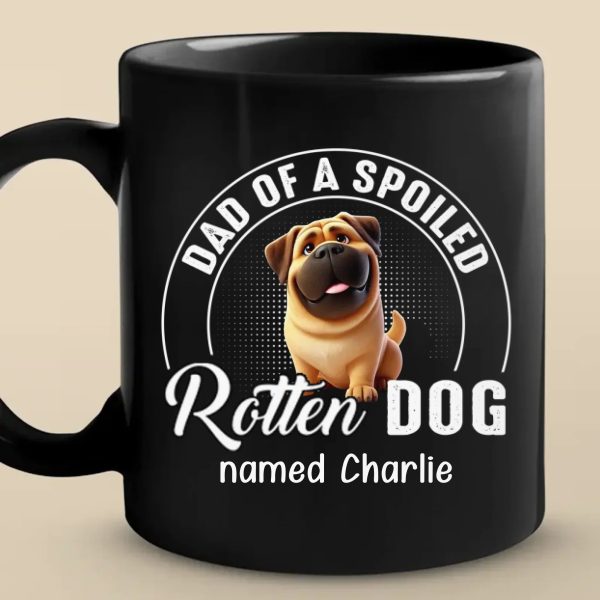 Fur, Chaos, And A Whole Lot Of Attitude - Dog & Cat Personalized Custom Black Mug - Gift For Pet Owners, Pet Lovers Fur, Chaos, And A Whole Lot Of Attitude - Dog & Cat Personalized Custom Black Mug - Gift For Pet Owners, Pet Lovers