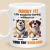 Furry Friends, Forever Loved - Dog Personalized Custom Mug - Gift For Pet Owners, Pet Lovers Furry Friends, Forever Loved - Dog Personalized Custom Mug - Gift For Pet Owners, Pet Lovers