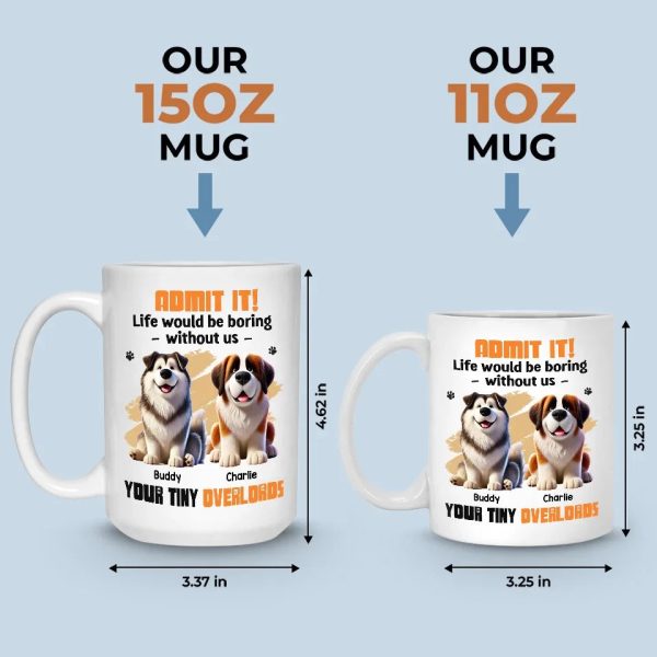 Furry Friends, Forever Loved - Dog Personalized Custom Mug - Gift For Pet Owners, Pet Lovers Furry Friends, Forever Loved - Dog Personalized Custom Mug - Gift For Pet Owners, Pet Lovers