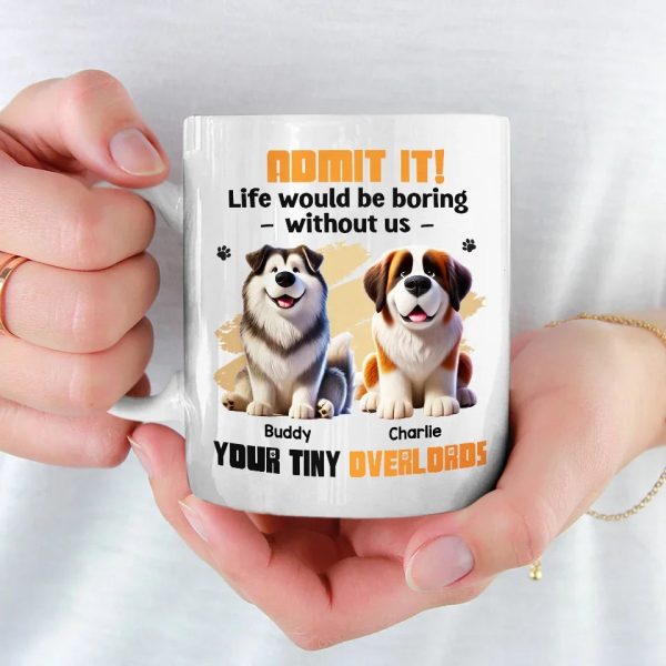 Furry Friends, Forever Loved - Dog Personalized Custom Mug - Gift For Pet Owners, Pet Lovers Furry Friends, Forever Loved - Dog Personalized Custom Mug - Gift For Pet Owners, Pet Lovers