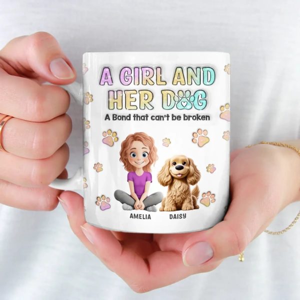 Furry Friends Make The Best Companions - Dog Personalized Custom 3D Inflated Effect Printed Mug - Gift For Pet Owners, Pet Lovers Furry Friends Make The Best Companions - Dog Personalized Custom 3D Inflated Effect Printed Mug - Gift For Pet Owners, Pet Lovers