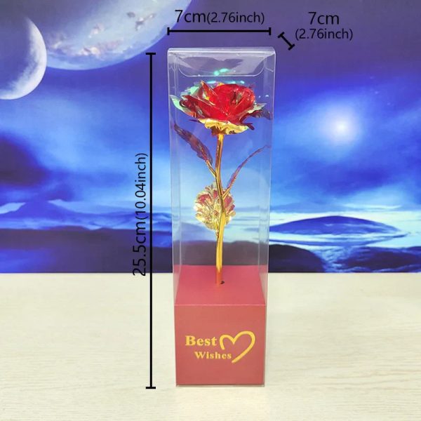 Galaxy Eternal Gold Rose Decorative Flower Galaxy Eternal Gold Rose Decorative Flower