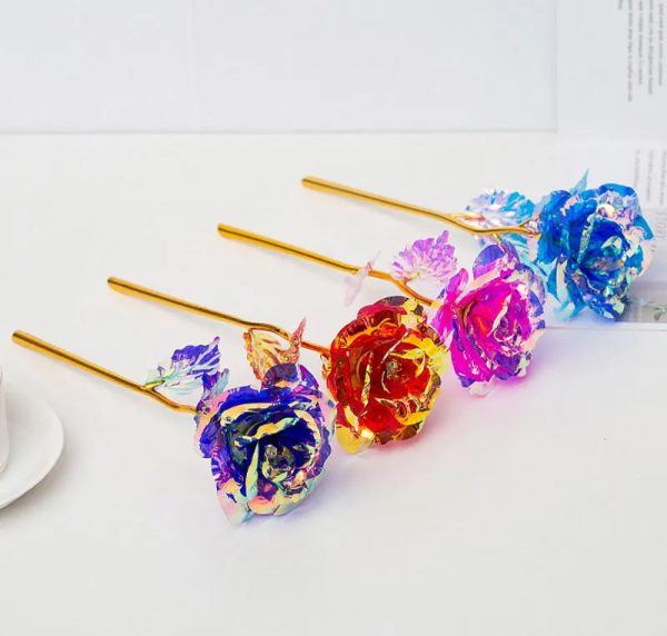 Galaxy Gold Foil Eternal Rose Galaxy Gold Foil Eternal Rose