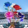 Galaxy LED Forever Rose – 5/10pcs Colorful Artificial Flowers Galaxy LED Forever Rose – 5/10pcs Colorful Artificial Flowers