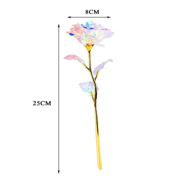 Galaxy LED Forever Rose – 5/10pcs Colorful Artificial Flowers Galaxy LED Forever Rose – 5/10pcs Colorful Artificial Flowers