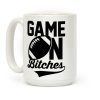 Game On Bitches Football Coffee Mug Game On Bitches Football Coffee Mug