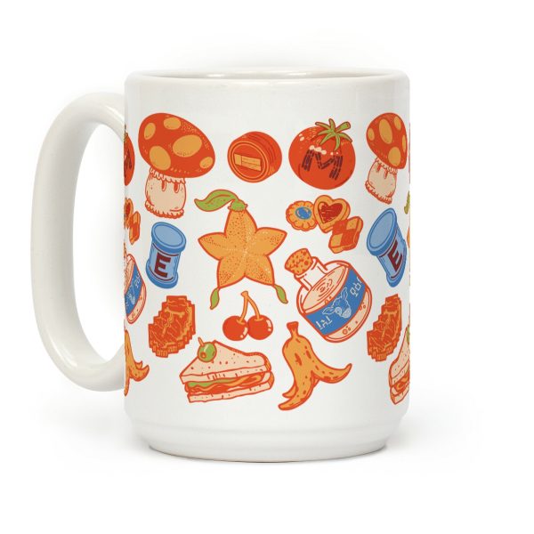 Gamer Food Items Coffee Mug Gamer Food Items Coffee Mug