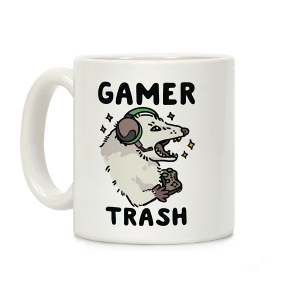 Gamer Trash Opossum Coffee Mug Gamer Trash Opossum Coffee Mug
