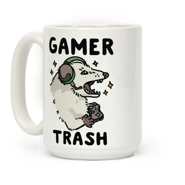Gamer Trash Opossum Coffee Mug Gamer Trash Opossum Coffee Mug
