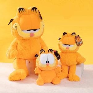Garfield Family Plush – Soft Cartoon Cats and Odie Stuffed Toys for Kids