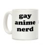Gay Anime Nerd Coffee Mug Gay Anime Nerd Coffee Mug