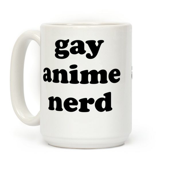 Gay Anime Nerd Coffee Mug Gay Anime Nerd Coffee Mug