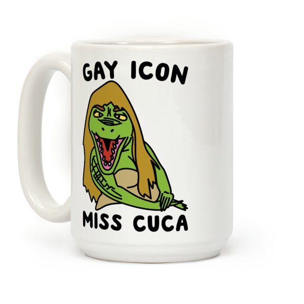 Gay Icon Miss Cuca Parody Coffee Mug Gay Icon Miss Cuca Parody Coffee Mug