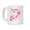 Geometric Occult Unicorn Skull Coffee Mug