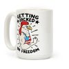 Getting Jacked On Freedom Coffee Mug