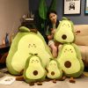Giant Avocado Plush Toy - Soft, Cuddly Fruit Cushion for Kids & Gifts